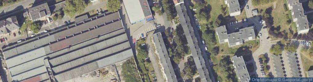 Zdjęcie satelitarne Waryńskiego Ludwika ul.