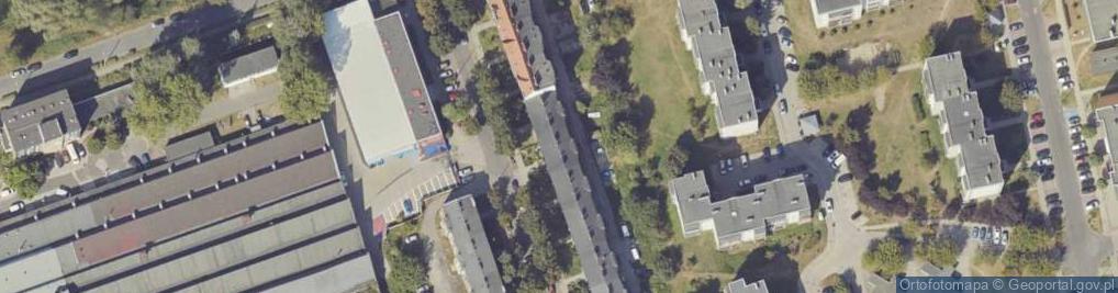 Zdjęcie satelitarne Waryńskiego Ludwika ul.