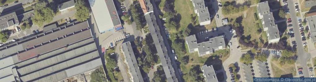 Zdjęcie satelitarne Waryńskiego Ludwika ul.