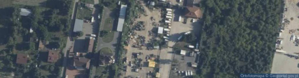 Zdjęcie satelitarne Warszawska ul.