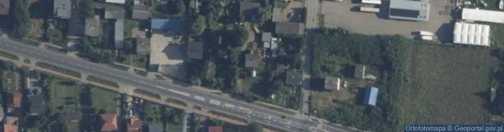Zdjęcie satelitarne Warszawska ul.