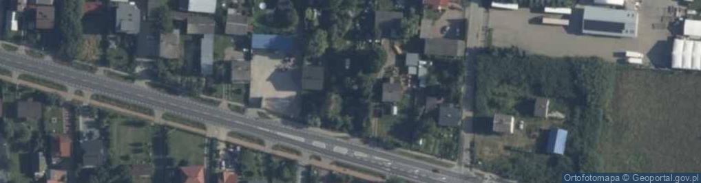 Zdjęcie satelitarne Warszawska ul.