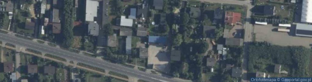 Zdjęcie satelitarne Warszawska ul.