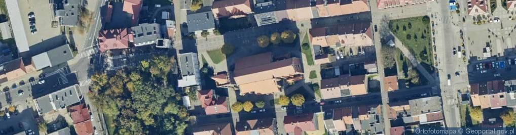 Zdjęcie satelitarne Warszawska ul.