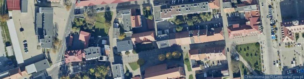 Zdjęcie satelitarne Warszawska ul.
