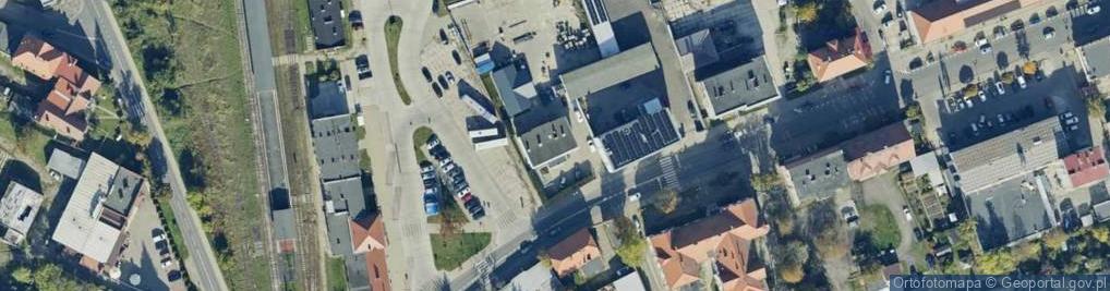 Zdjęcie satelitarne Warszawska ul.