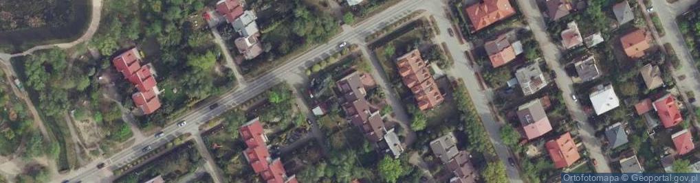 Zdjęcie satelitarne Warszawska ul.