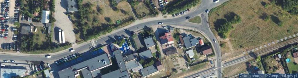 Zdjęcie satelitarne Waryńskiego Ludwika ul.