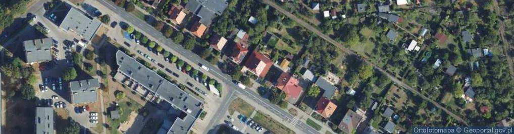 Zdjęcie satelitarne Waryńskiego Ludwika ul.