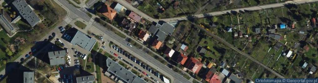 Zdjęcie satelitarne Waryńskiego Ludwika ul.