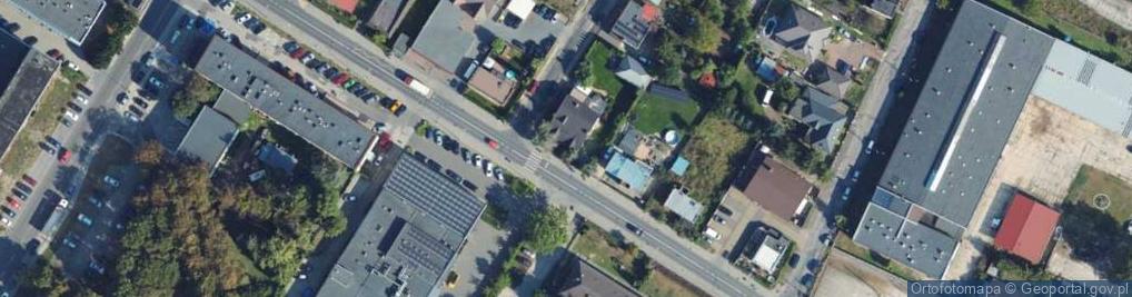 Zdjęcie satelitarne Waryńskiego Ludwika ul.