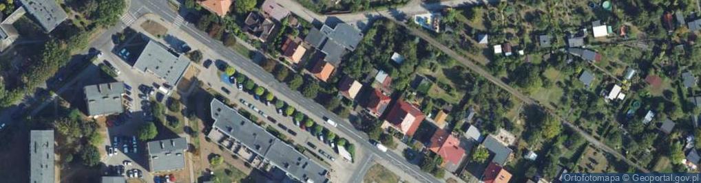 Zdjęcie satelitarne Waryńskiego Ludwika ul.