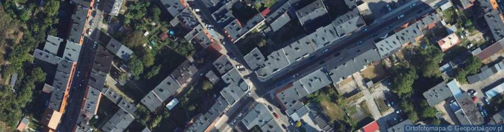 Zdjęcie satelitarne Wąska ul.