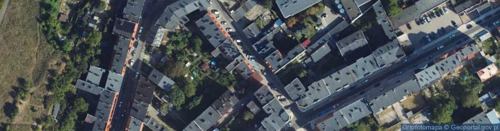 Zdjęcie satelitarne Wąska ul.