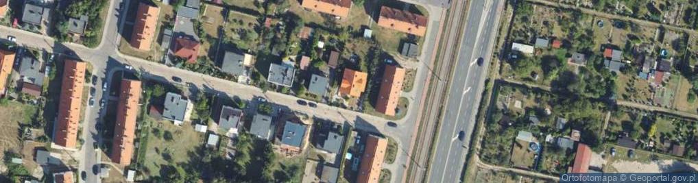Zdjęcie satelitarne Wawrzyniaka ul.