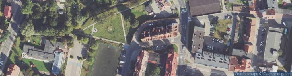 Zdjęcie satelitarne Wałowa ul.