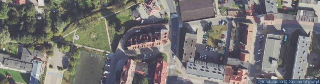 Zdjęcie satelitarne Wałowa ul.