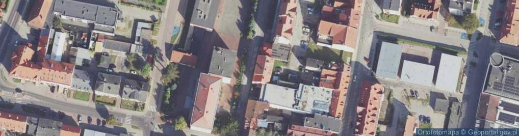 Zdjęcie satelitarne Wałowa ul.