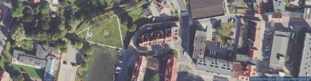 Zdjęcie satelitarne Wałowa ul.
