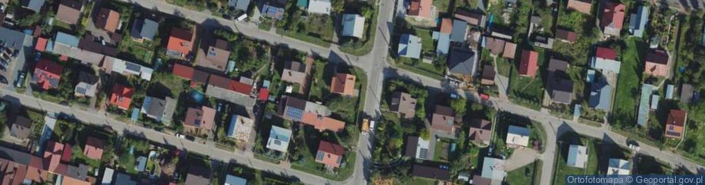 Zdjęcie satelitarne Warzywna ul.