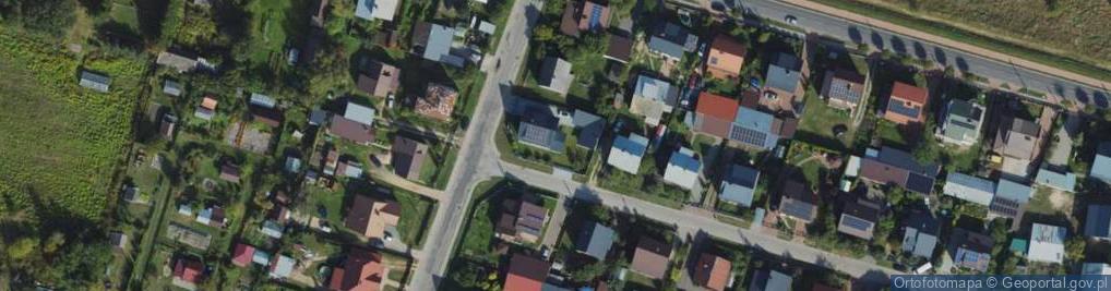 Zdjęcie satelitarne Warzywna ul.
