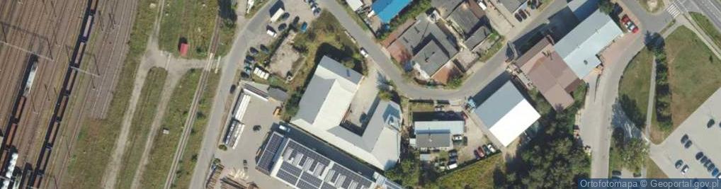 Zdjęcie satelitarne Warsztatowa ul.