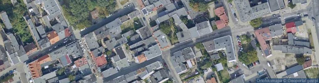Zdjęcie satelitarne Wałowa ul.