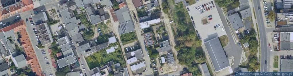 Zdjęcie satelitarne Wałowa ul.