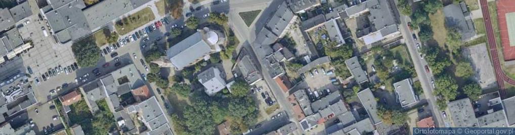 Zdjęcie satelitarne Wałowa ul.