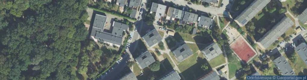 Zdjęcie satelitarne Waryńskiego Ludwika ul.