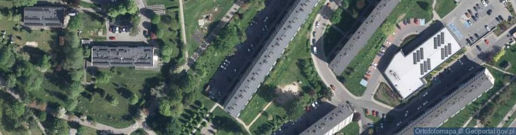 Zdjęcie satelitarne Warmińska ul.