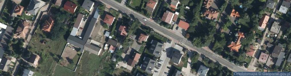 Zdjęcie satelitarne Warszawska ul.