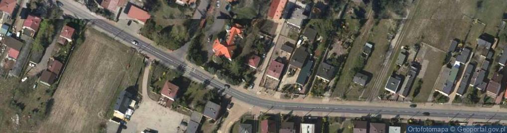 Zdjęcie satelitarne Warszawska ul.
