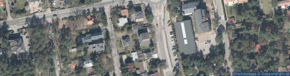 Zdjęcie satelitarne Wawerska ul.