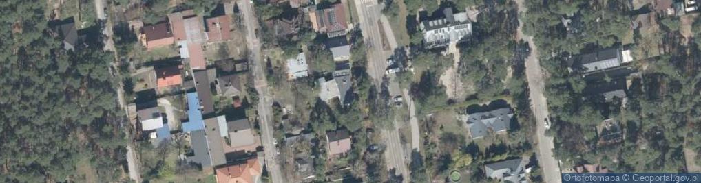 Zdjęcie satelitarne Wawerska ul.