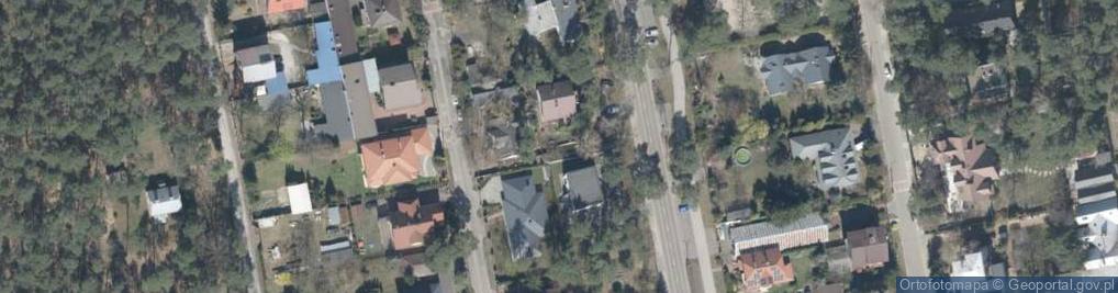 Zdjęcie satelitarne Wawerska ul.