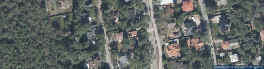 Zdjęcie satelitarne Wawerska ul.