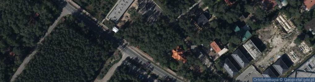 Zdjęcie satelitarne Wawerska ul.