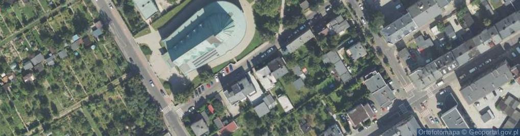 Zdjęcie satelitarne Wąska ul.