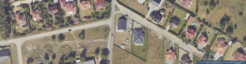 Zdjęcie satelitarne Wakacyjna ul.