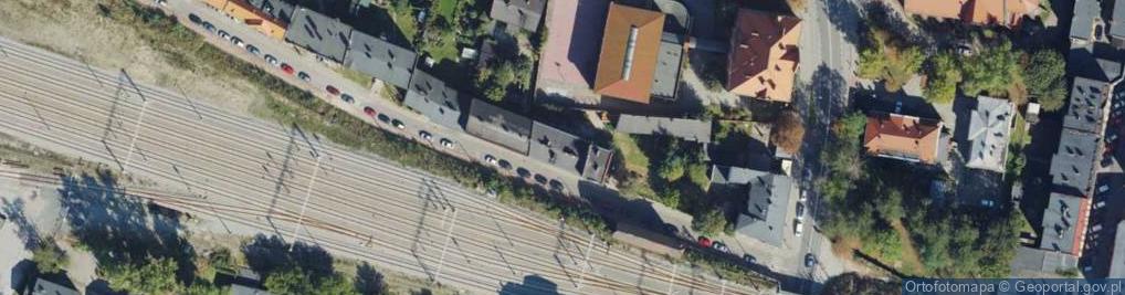 Zdjęcie satelitarne Wałowa ul.