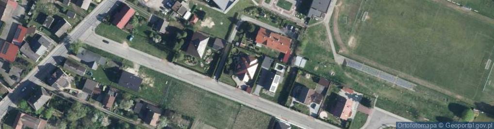 Zdjęcie satelitarne Wakacyjna ul.