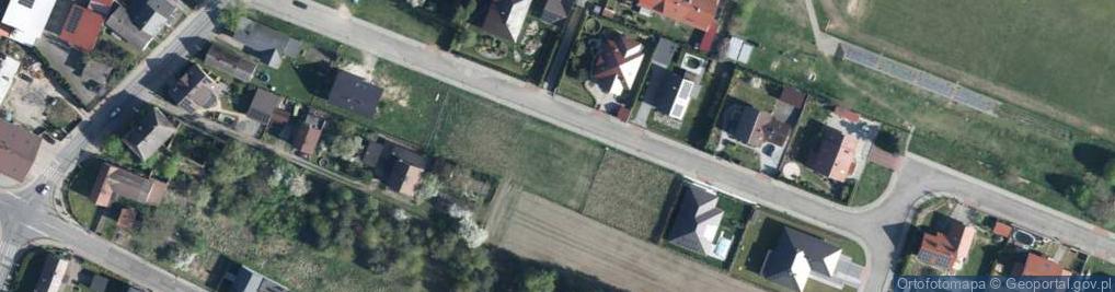 Zdjęcie satelitarne Wakacyjna ul.