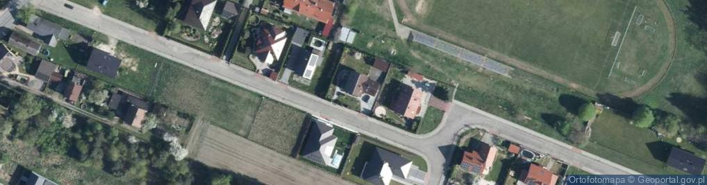 Zdjęcie satelitarne Wakacyjna ul.