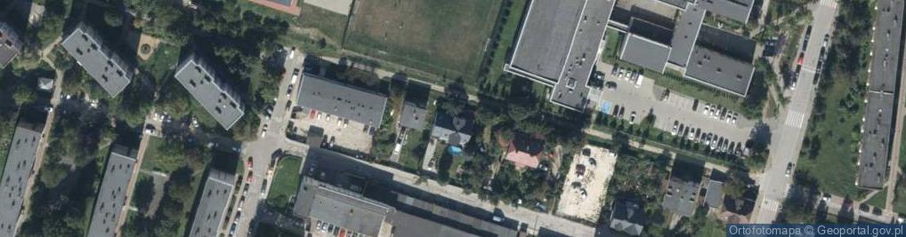 Zdjęcie satelitarne Wawrzyńskiej Ludwiki ul.