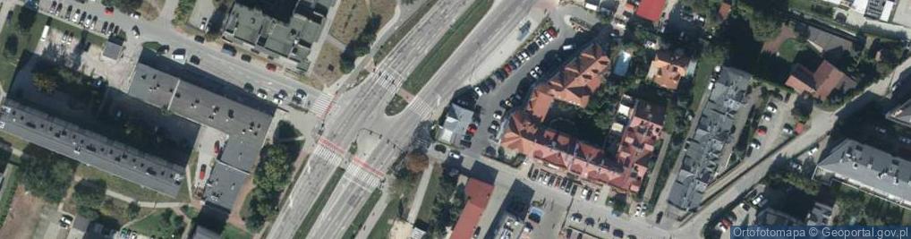 Zdjęcie satelitarne Warszawska ul.