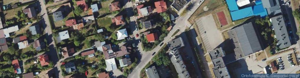 Zdjęcie satelitarne Wańkowicza Melchiora ul.