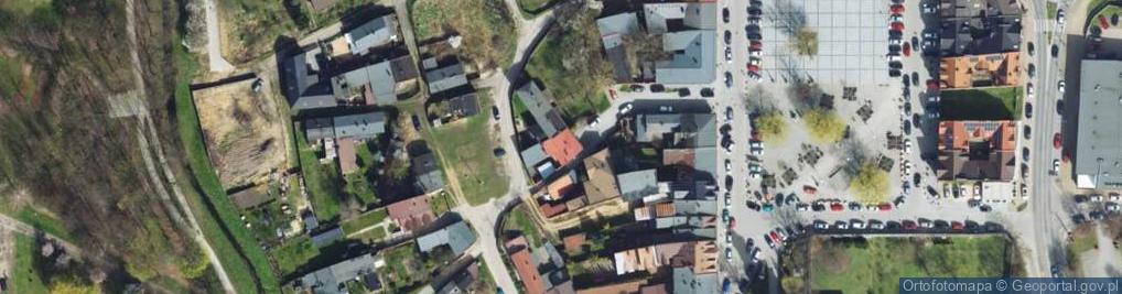 Zdjęcie satelitarne Wały ul.