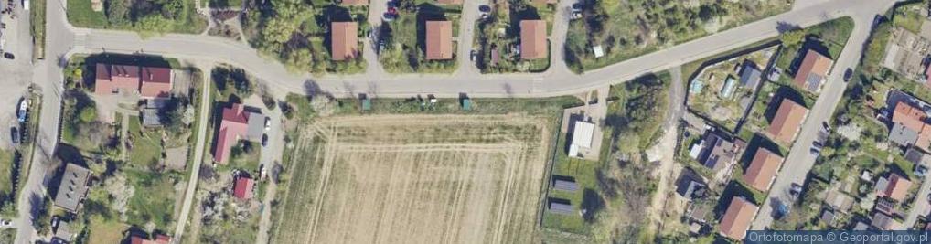 Zdjęcie satelitarne Warszawy-Centrum ul.