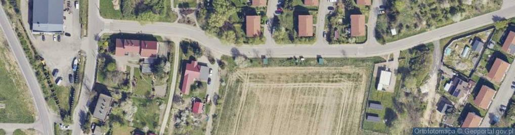 Zdjęcie satelitarne Warszawy-Centrum ul.